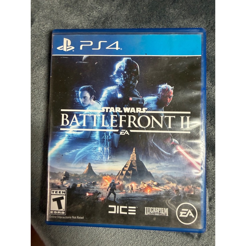 Star Wars Battlefront II PS4 PlayStation 4 EA DICE 2017 Game Action Shooter